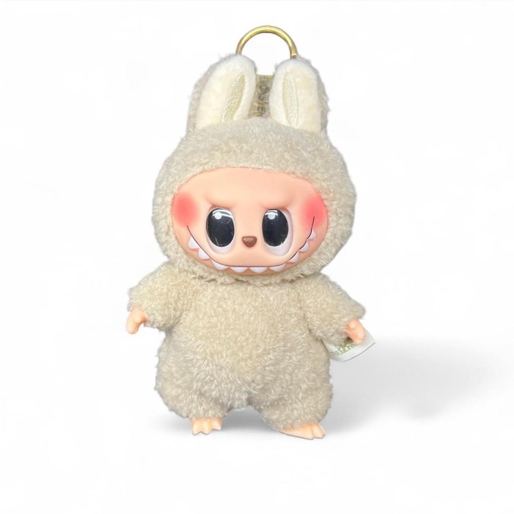 Soymilk Lafufu Labubu Monster Keychain Toy Doll Plushie Accessory. Macaron